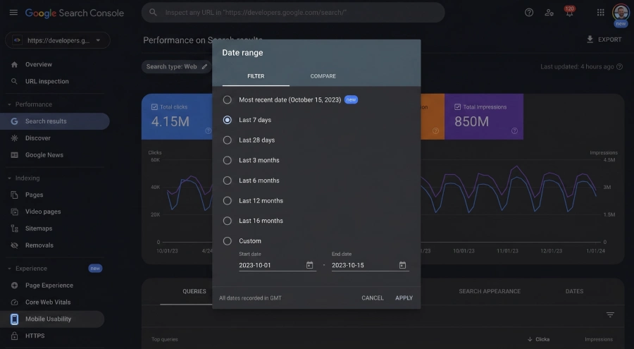 search console